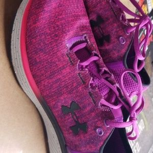 Under Armour running shoes size 9 purple pink